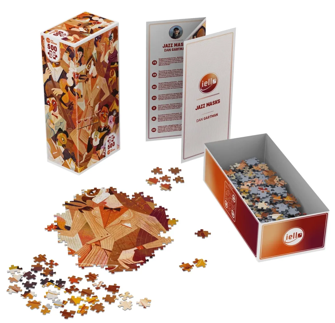 Puzzle Universe - Jazz Masks (500P)