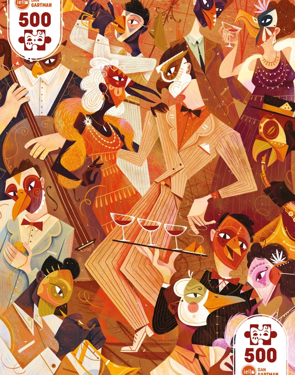 Puzzle Universe - Jazz Masks (500P)