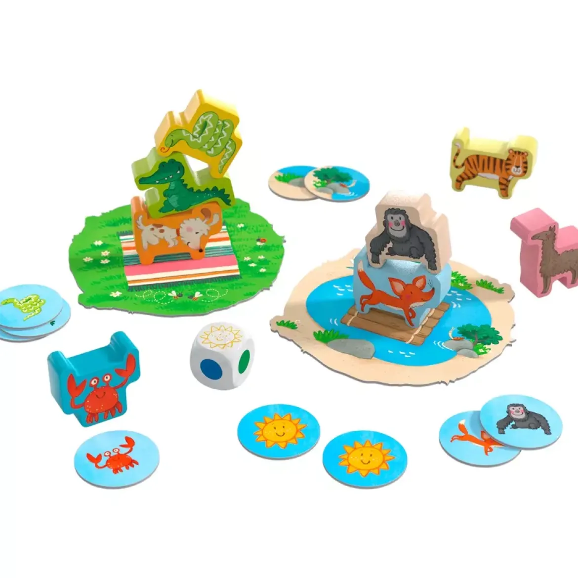 Pyramide d'Animaux Junior - Mes premiers jeux