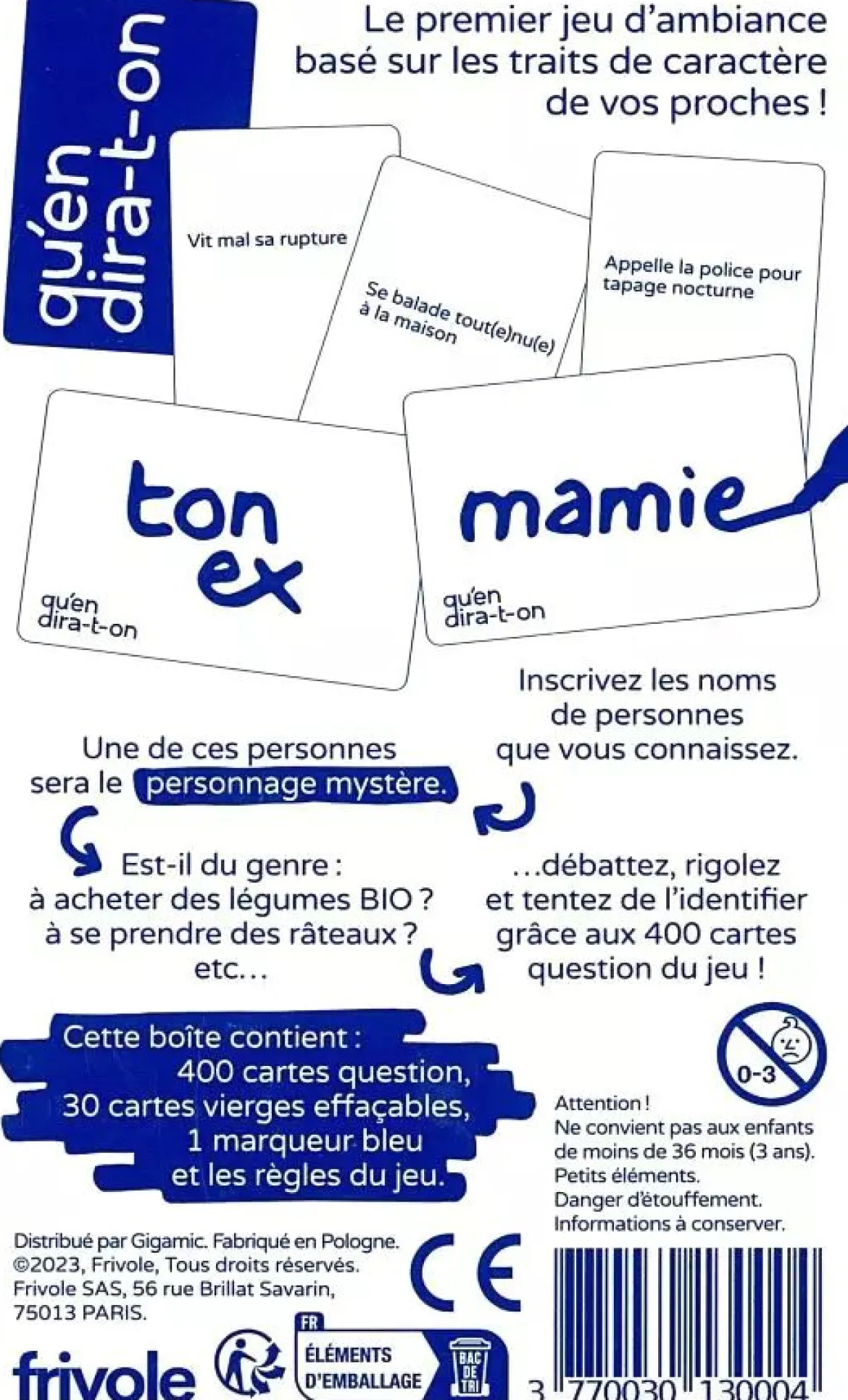 Qu'en dira-t-on ?
