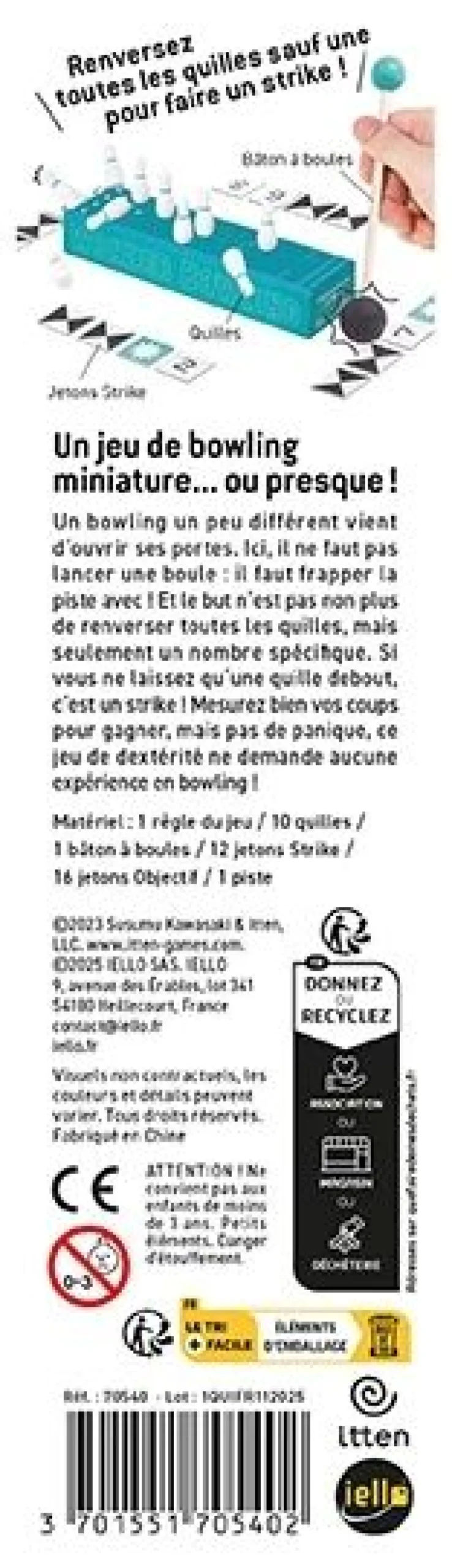 1 Quille ! Et C'est Un Strike
