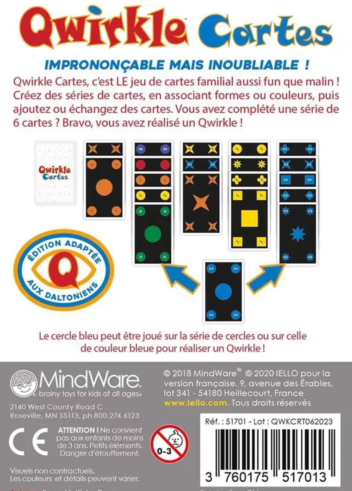 Qwirkle Cartes