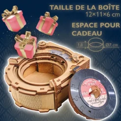 Record Player - Gift Puzzle Box