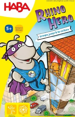 Rhino Hero : Grimpe jusqu'à la Victoire