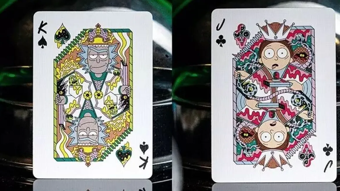 Rick & Morty - Jeu de 54 Cartes - Theory11
