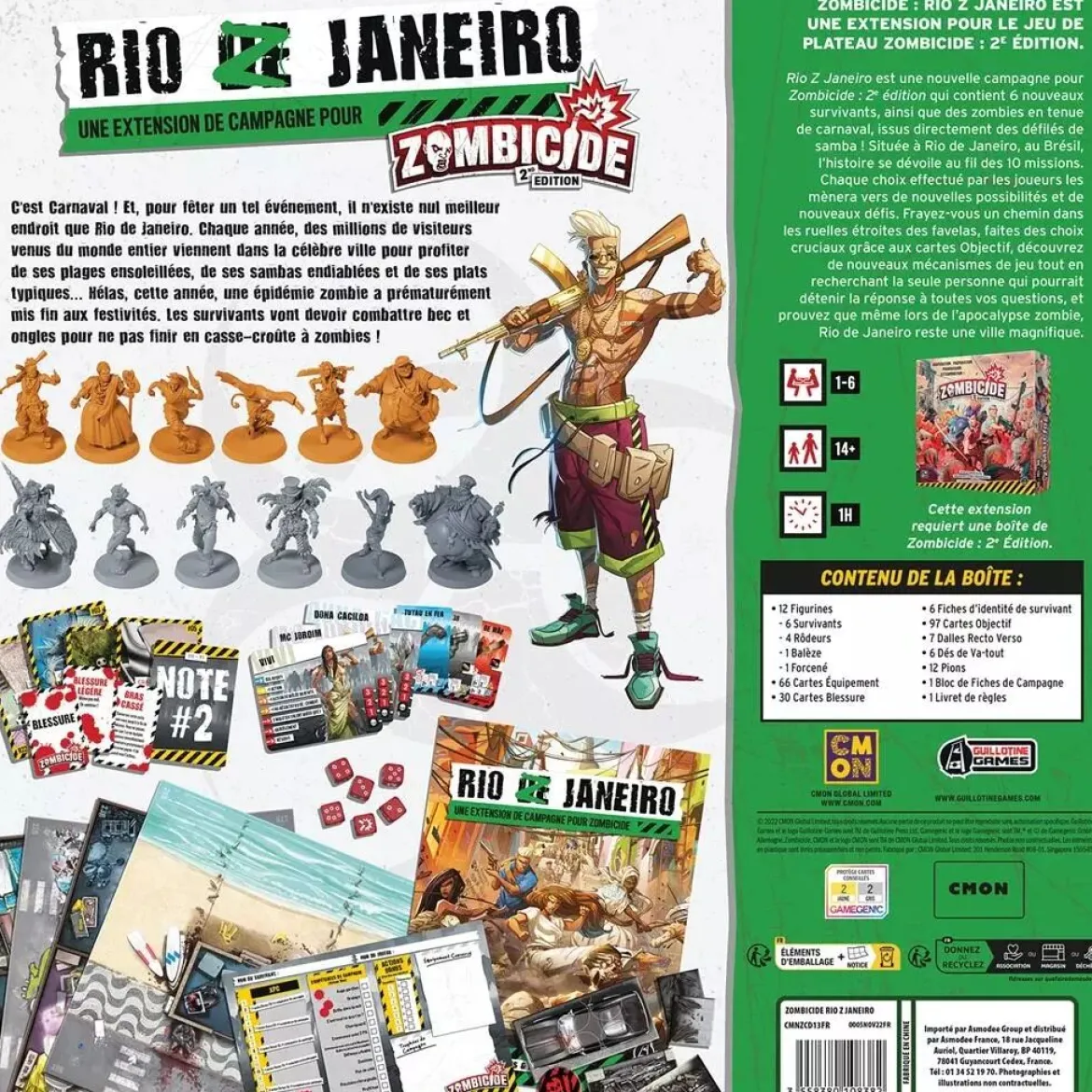 Rio Z Janeiro (Ext. Zombicide 2ème Edition)