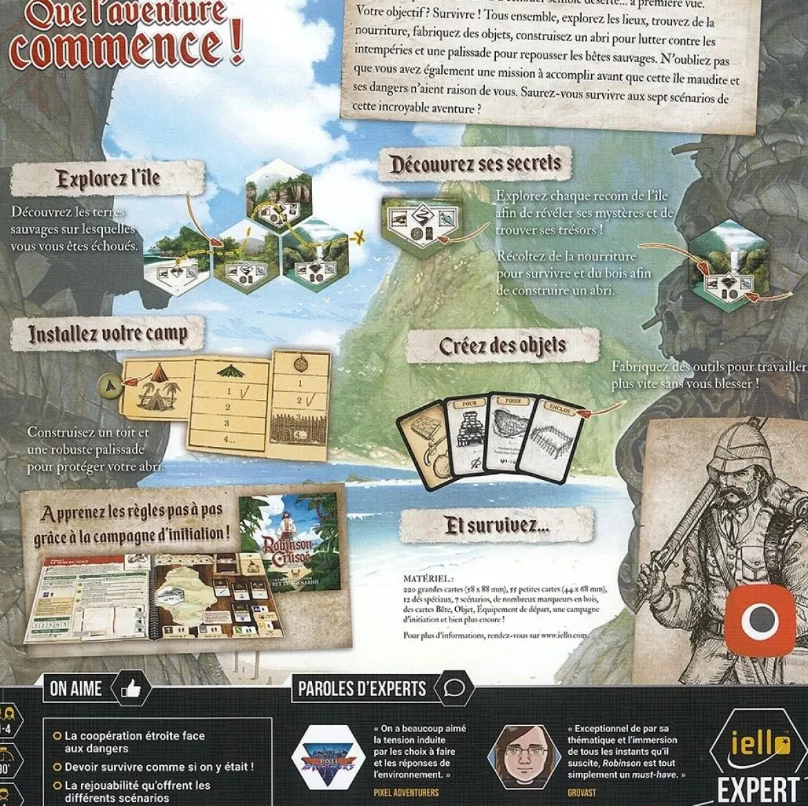 Robinson Crusoé : Aventures sur l'Île Maudite