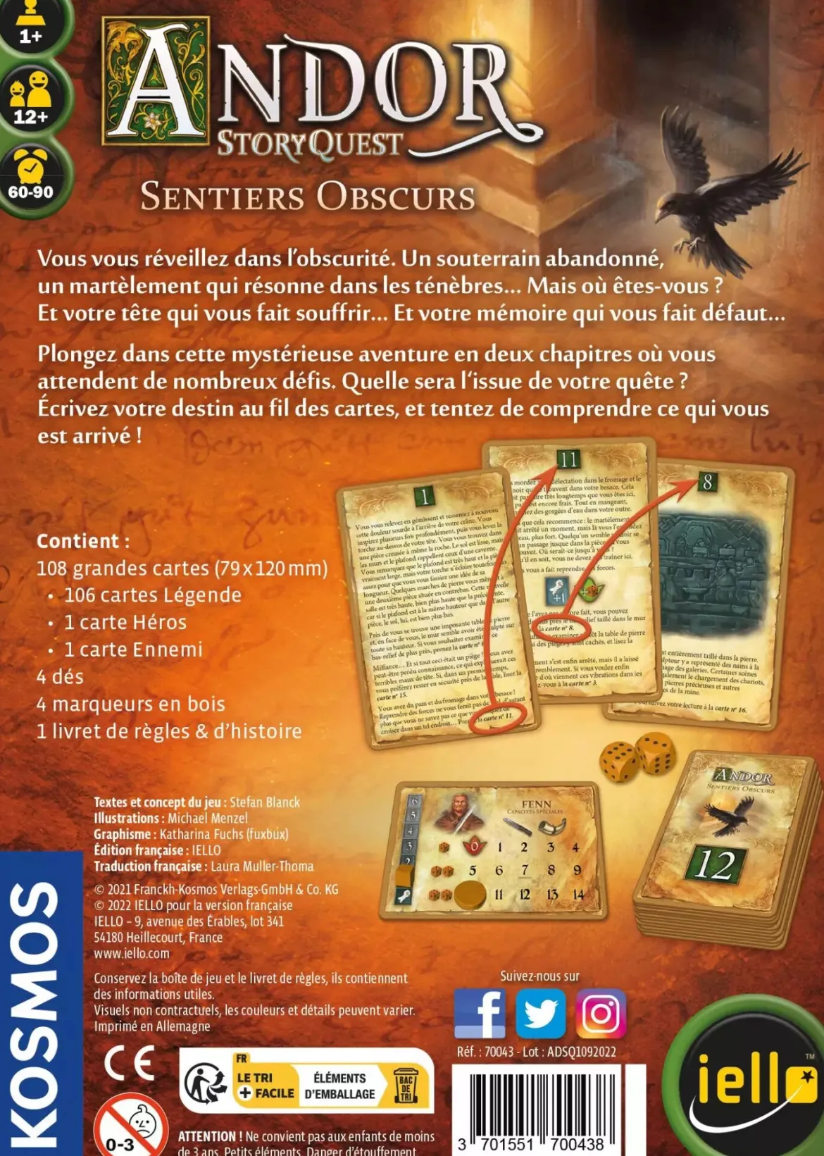 Sentiers Obscurs - Andor Story Quest