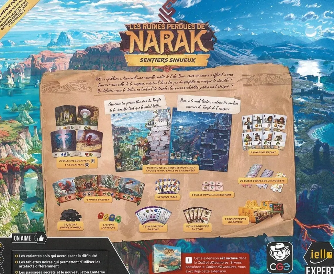 Sentiers Sinueux (Ext. Les Ruines Perdues de Narak)