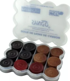 Set de 24 pions pour Carrom