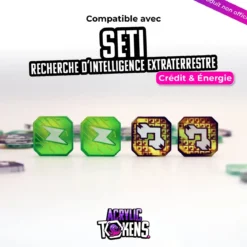 SETI : Pack de Jetons Acryliques