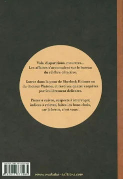 Sherlock Holmes - 4 Enquêtes - Livre 2