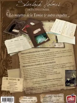 Sherlock Holmes : Les Meurtres de la Tamise & Autres Enquêtes