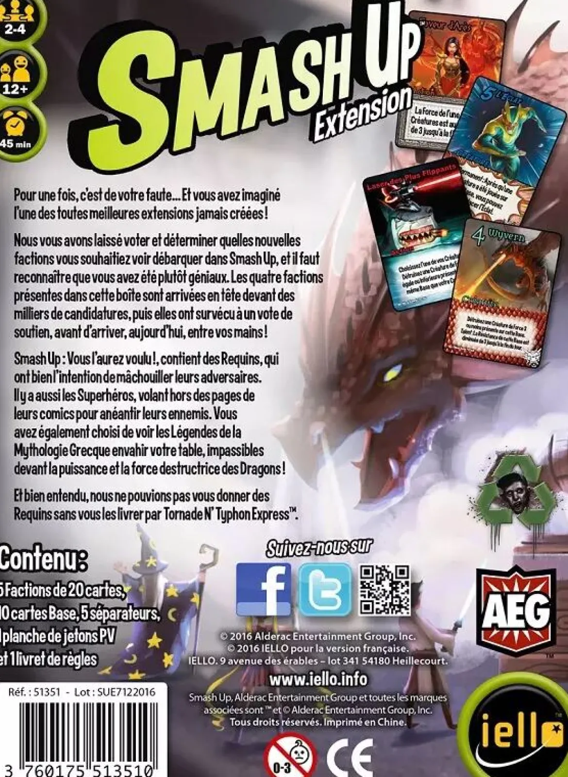Smash Up : Vous l'aurez voulu !