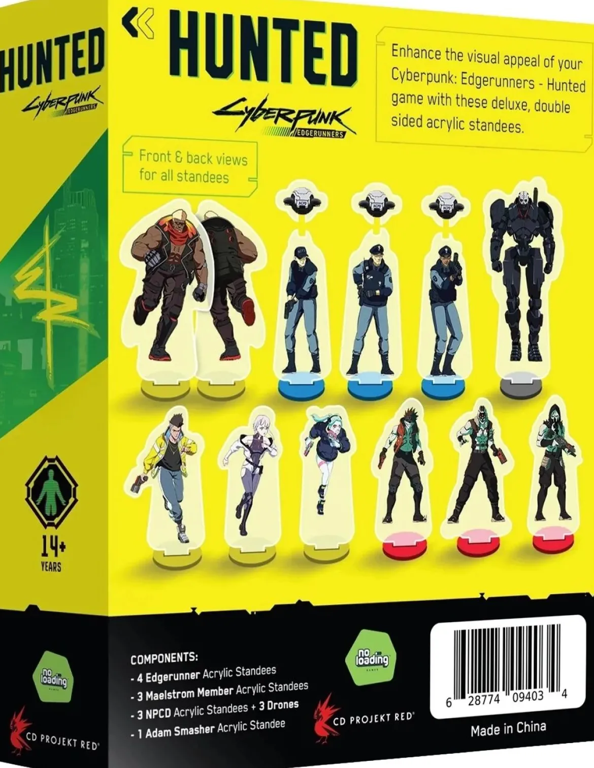 Standees Acryliques Deluxe (Ext. Cyberpunk : Edgerunners - Hunted)