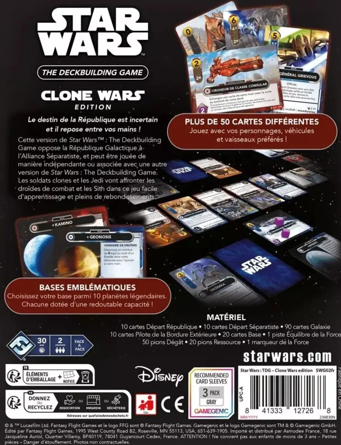 Star Wars : The Deckbuilding Game - Clone Wars
