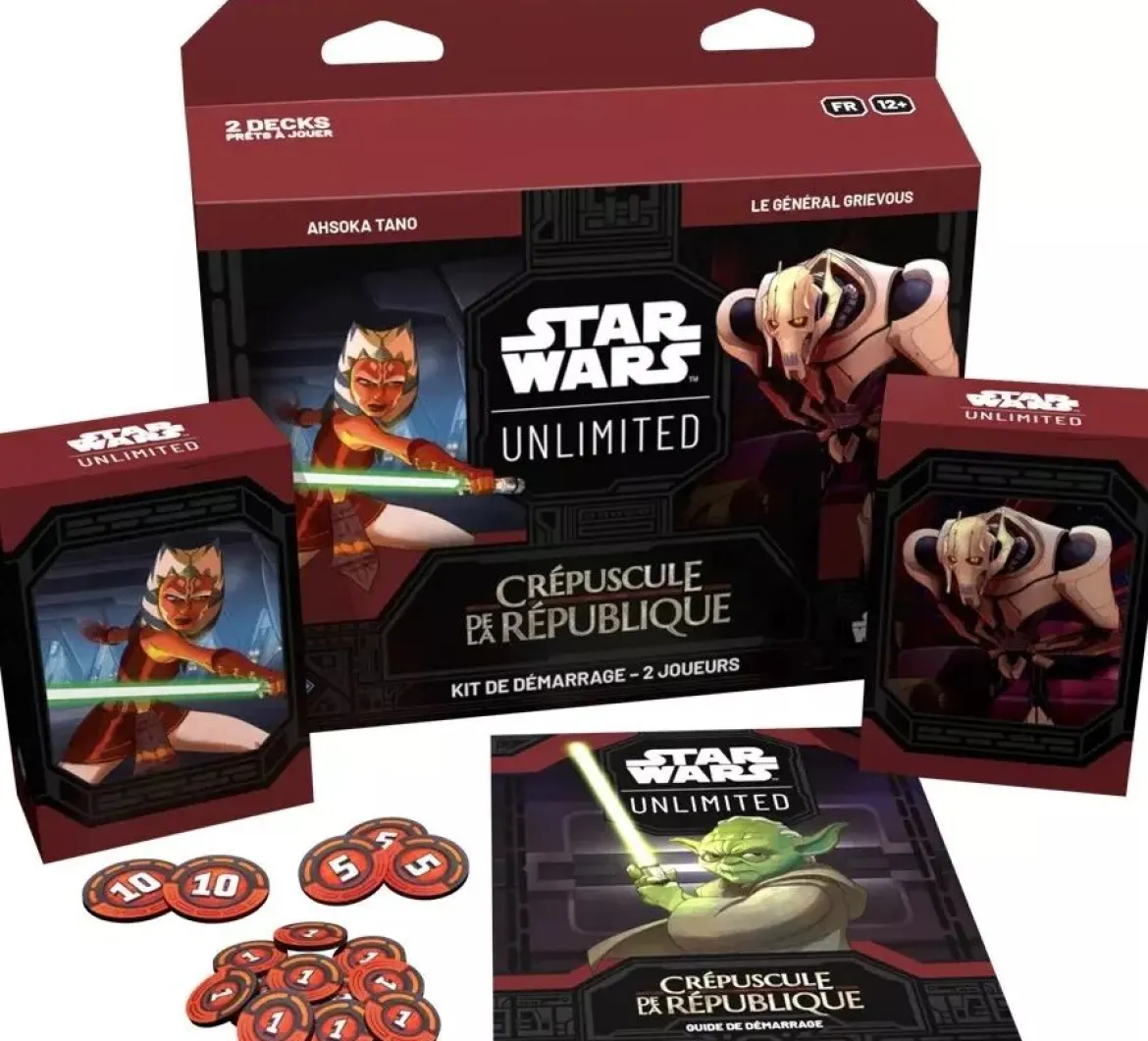 Star Wars Unlimited : Crépuscule de la République - Kit de Démarrage 2 Joueurs