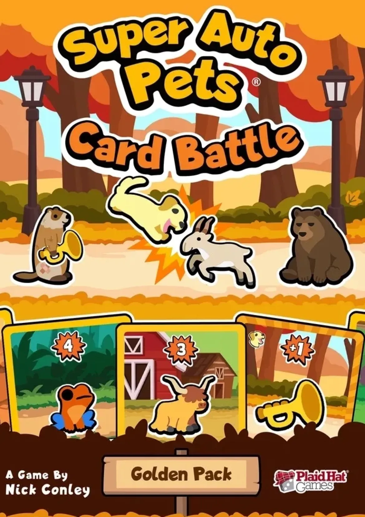 Super Auto Pets Card Battle : Golden Pack