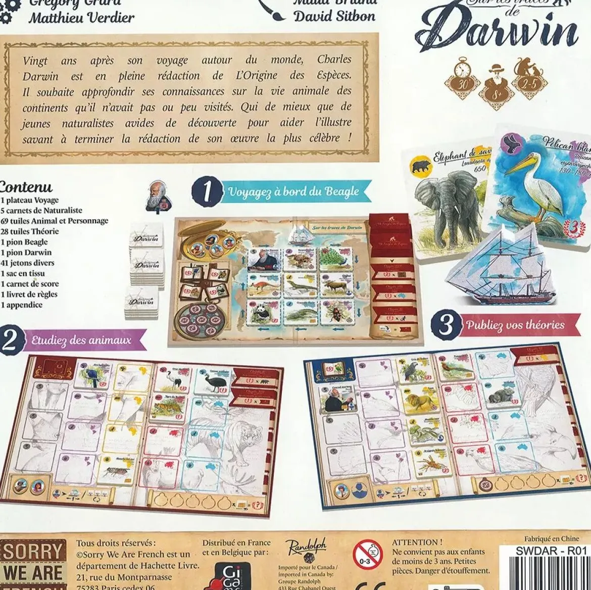 Sur les Traces de Darwin