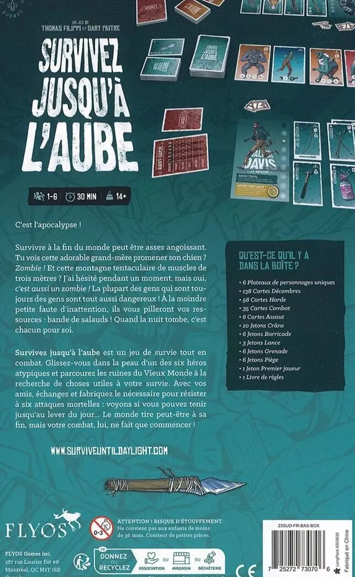 Survivez Jusqu'à l'Aube