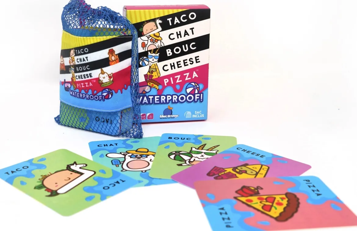 Taco Chat Bouc Cheese Pizza Waterproof