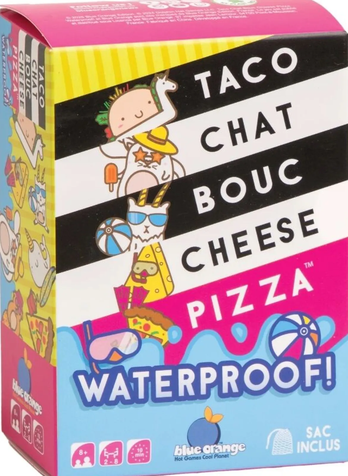 Taco Chat Bouc Cheese Pizza Waterproof