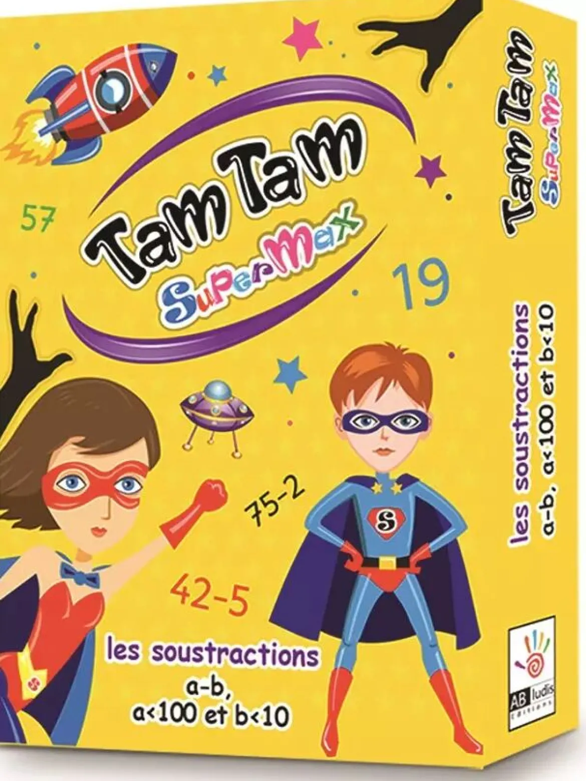 Tam Tam SuperMax - Les Soustractions (a<100-b<10)