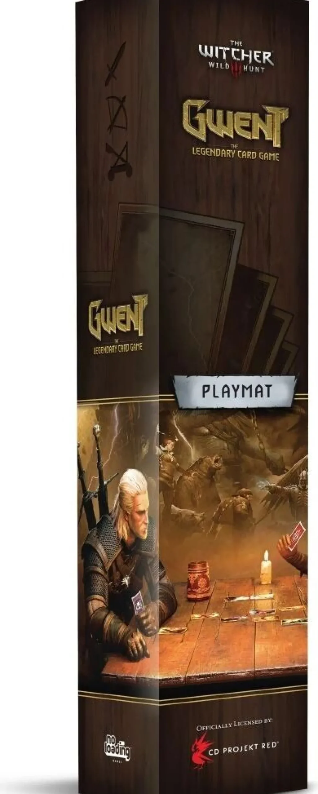Tapis de Jeu Gwent : Bois Pour 1 Joueur