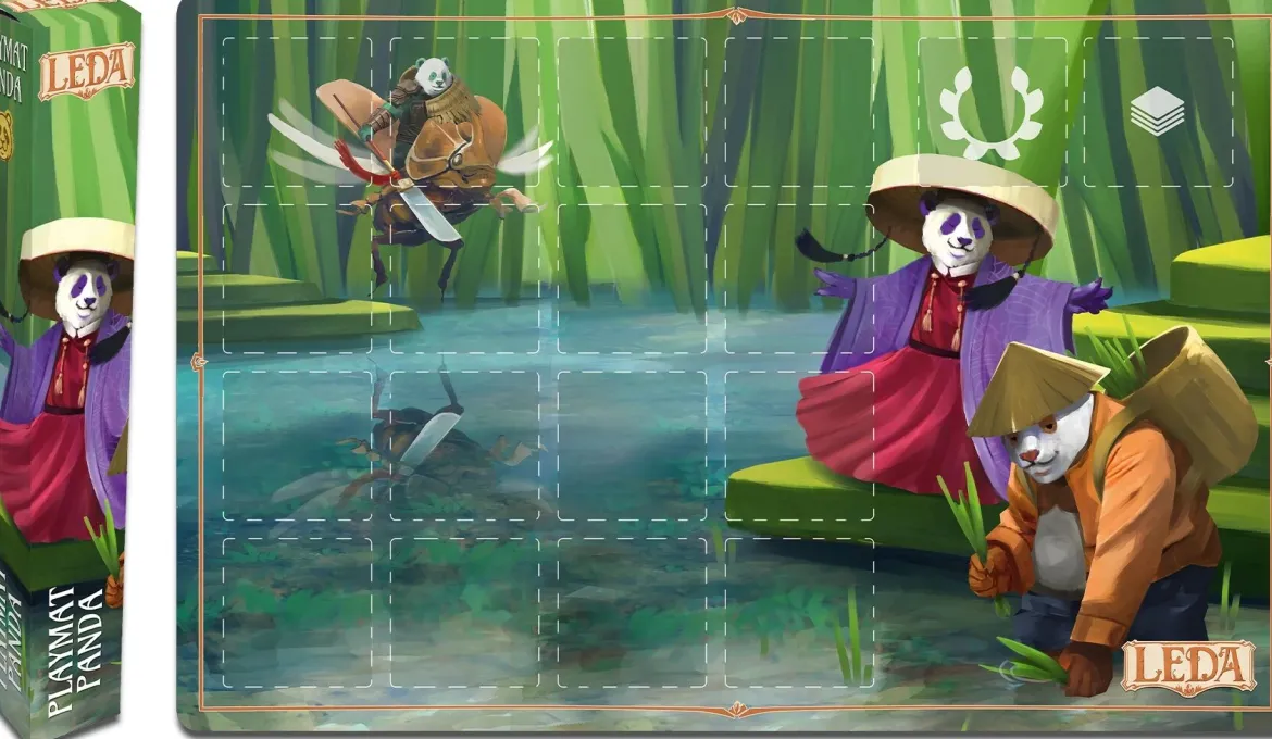 Tapis de jeu Pandas (Leda)