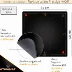 Tapis de Jeu Prestige - 60x60cm