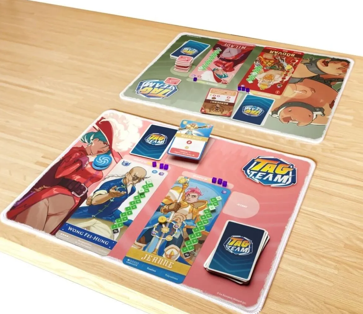Tapis de jeu Tag Team - Milady et le Golem