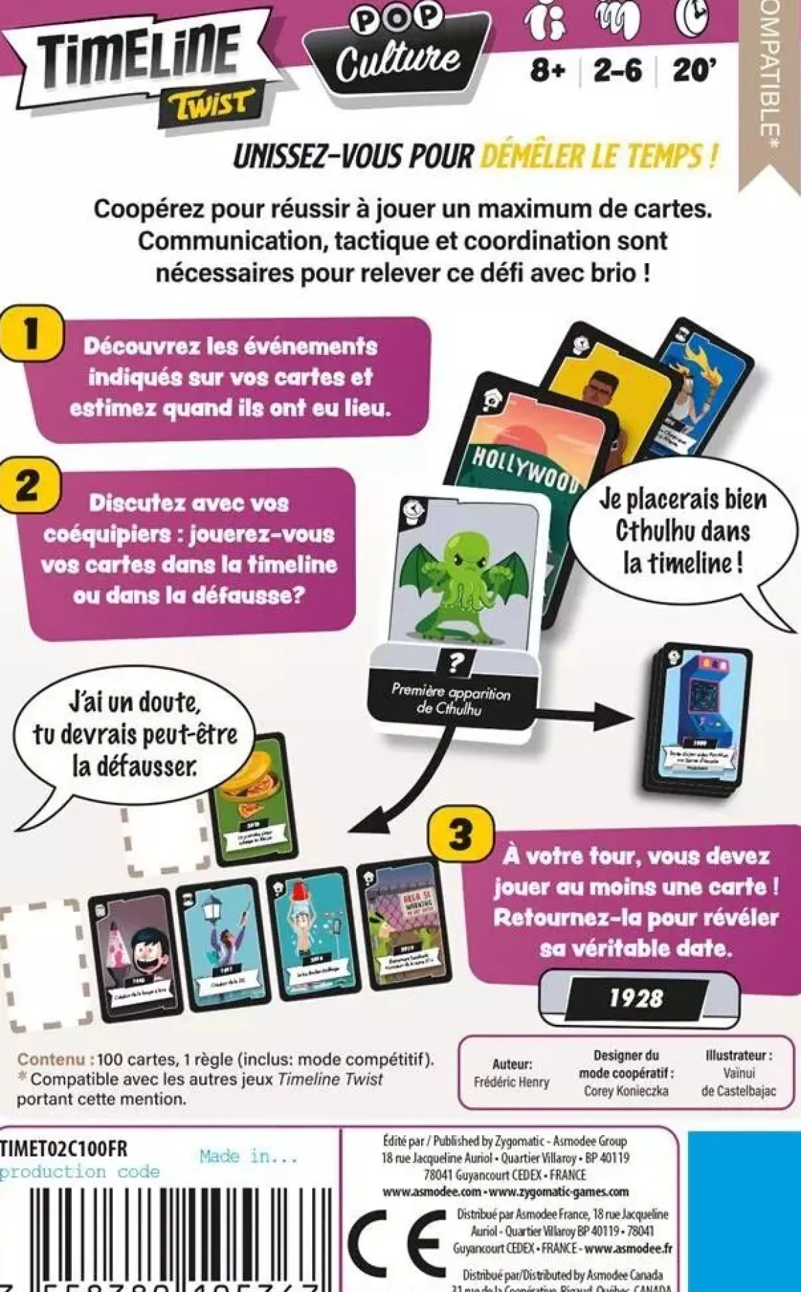 Timeline Twist Pop Culture