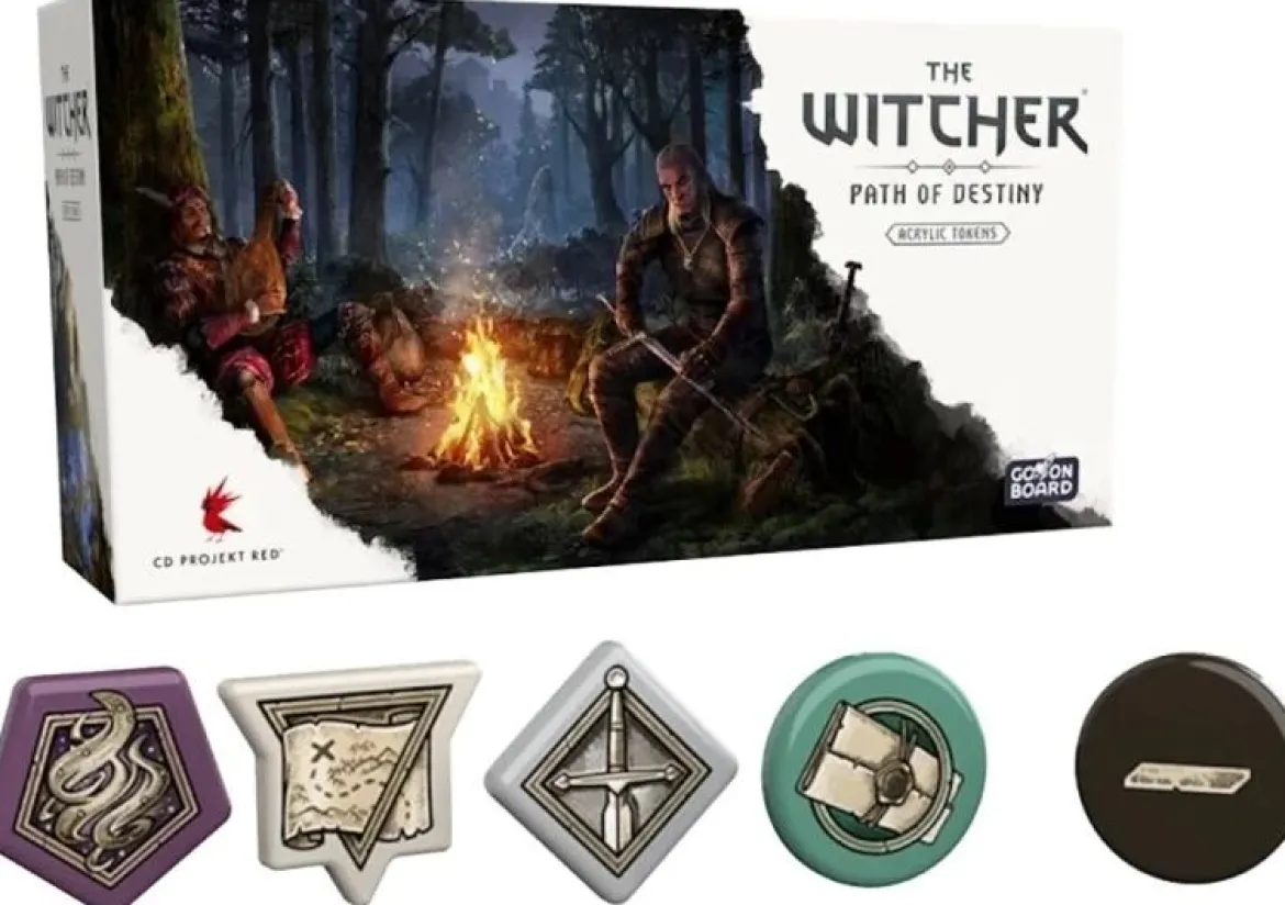 Tokens Acryliques (Ext. The Witcher : La Voie du Destin)