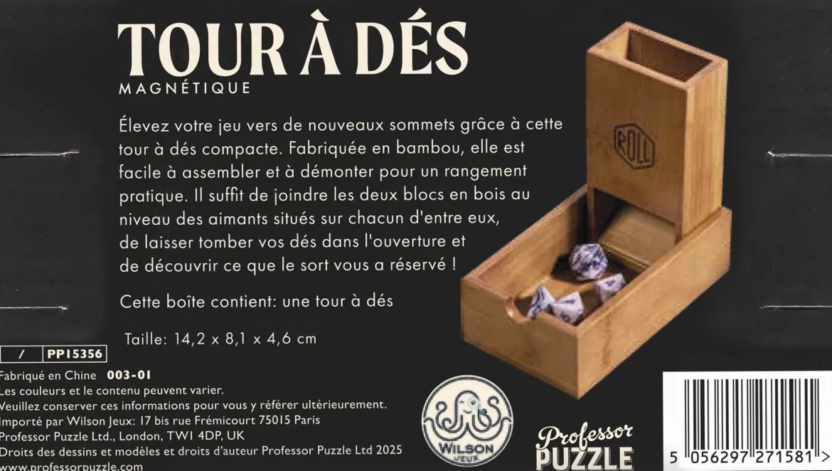 Tour à Dés Magnétique