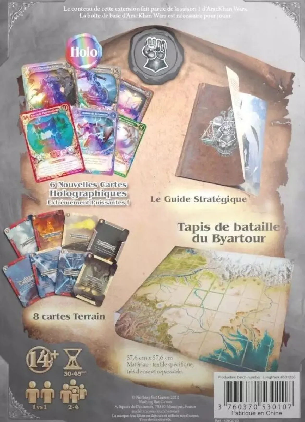 Traînée de Cendres (Ext. AracKhan Wars)