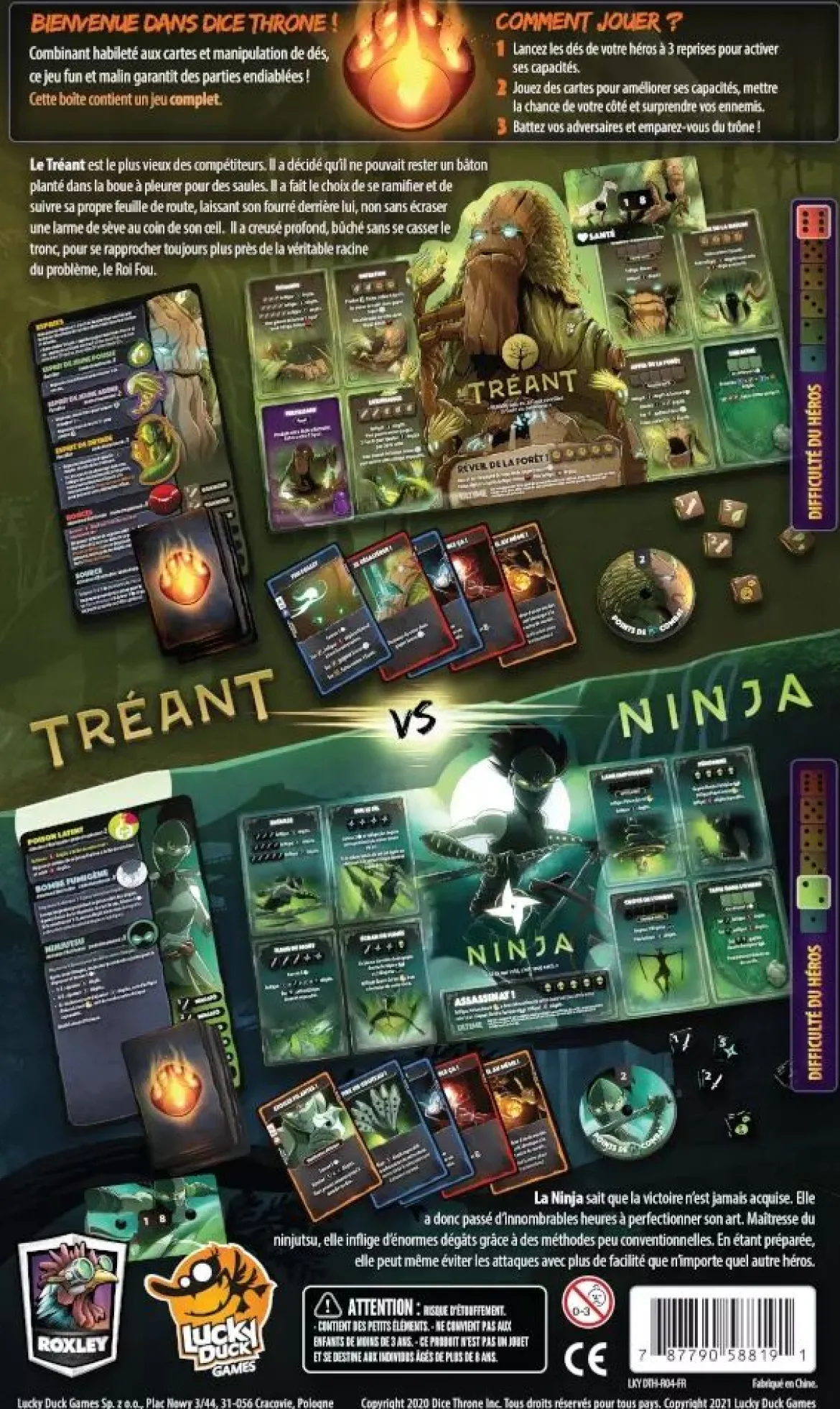 Tréant VS Ninja - Dice Throne S1 C4