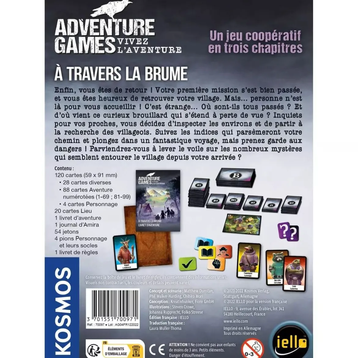 À Travers la Brume (Adventure Games)