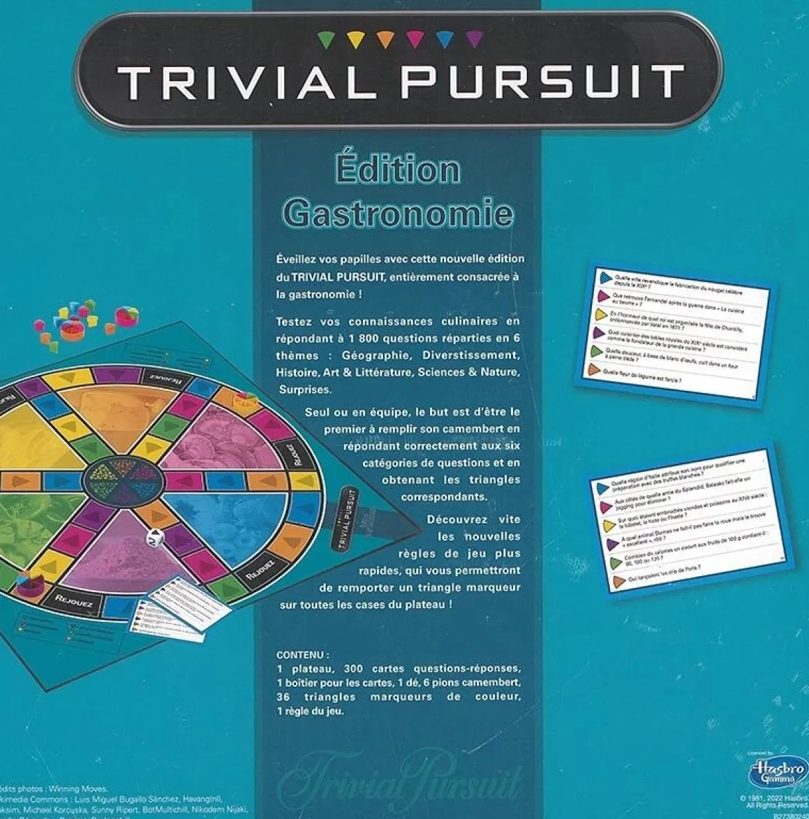 Trivial Pursuit - Édition Gastronomie