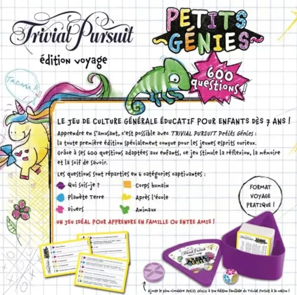 Trivial Pursuit : Petits Génies (Édition Voyage)