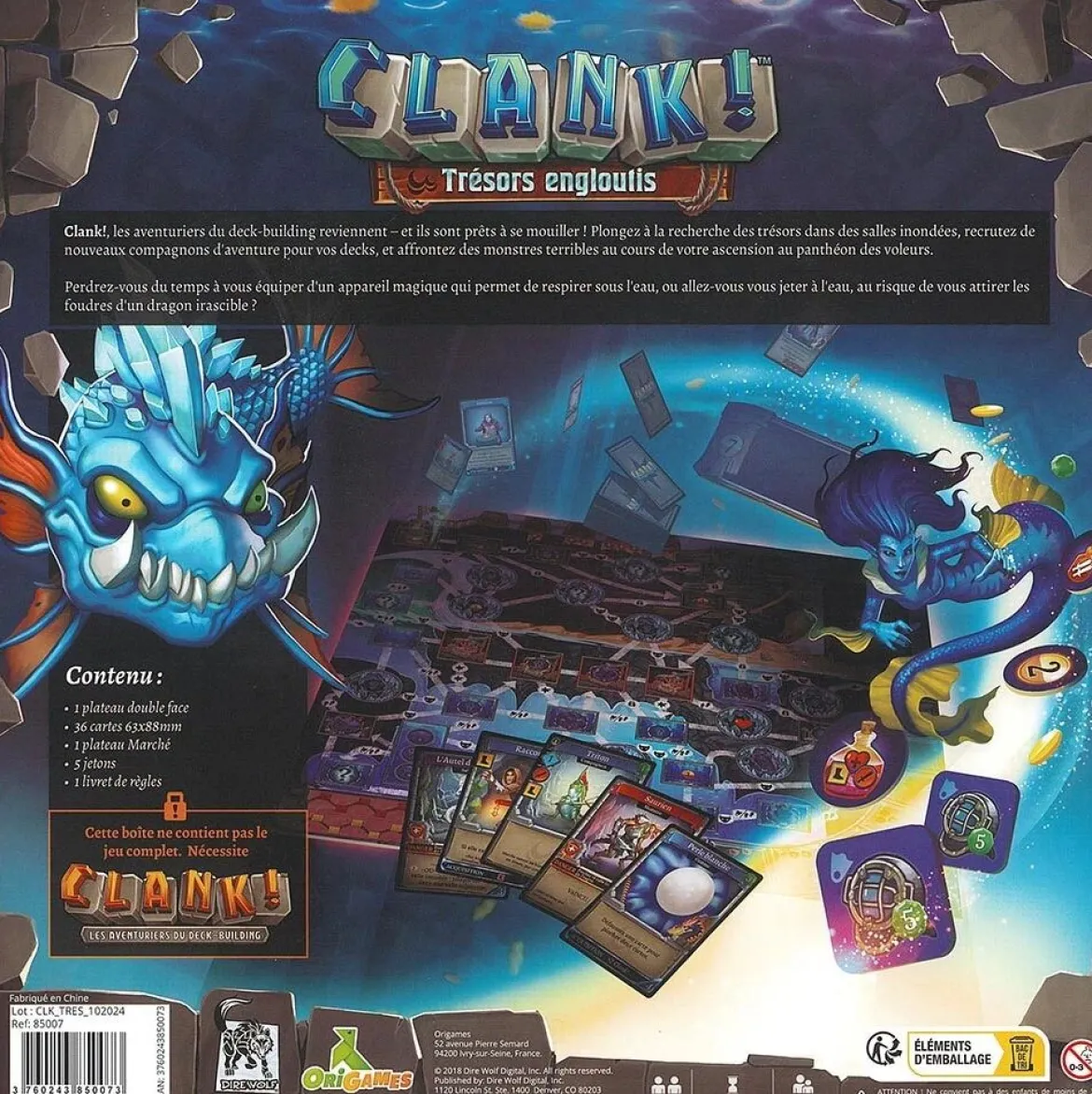 Trésors Engloutis (Ext. Clank!)