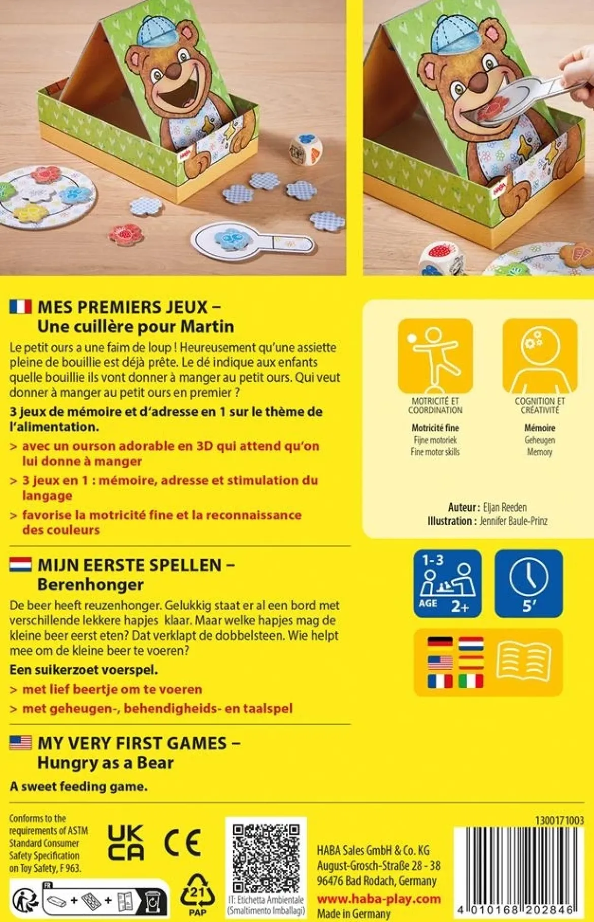 Une Cuillère pour Martin (Mes premiers Jeux)