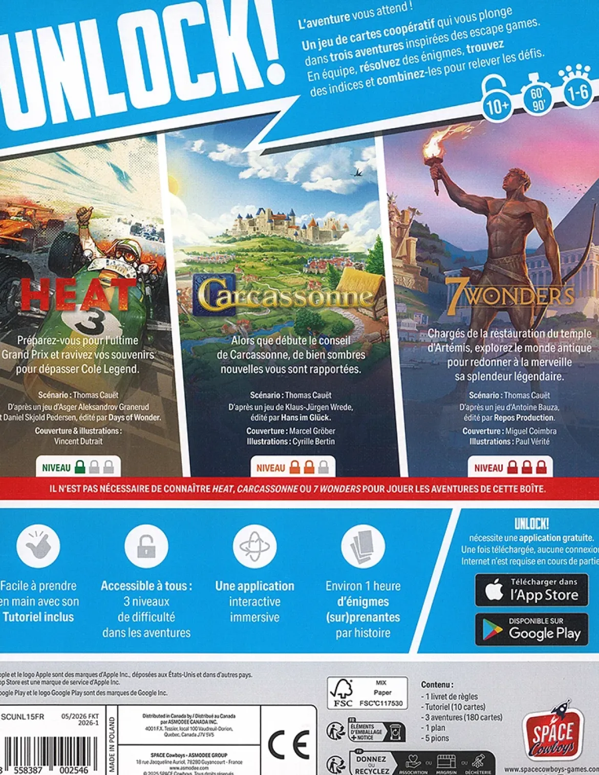 Unlock! 15 : New Game Adventures