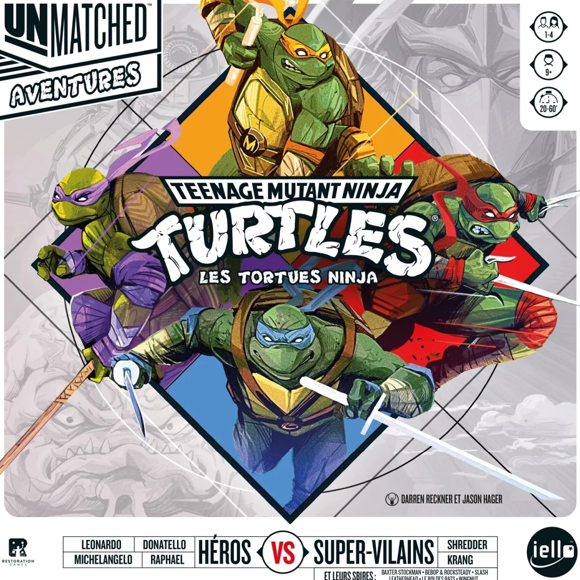 Unmatched Aventures - Tortues Ninja