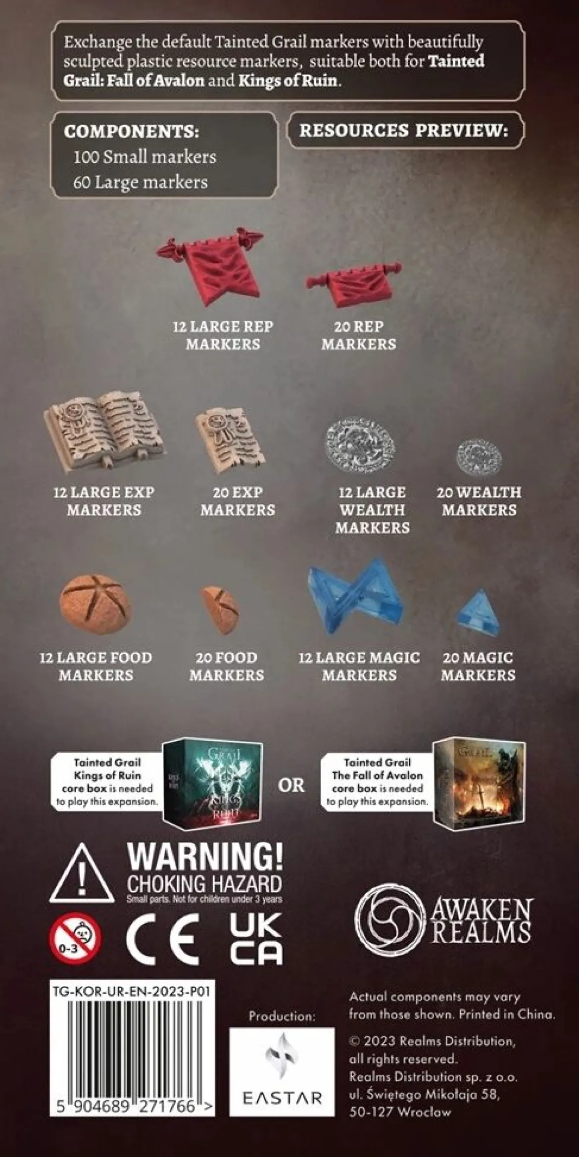 Upgraded Ressources (Ext. Tainted Grail : Rois de la Ruine)