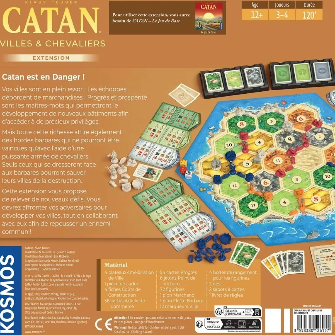 Villes & Chevaliers (Ext. Catan)