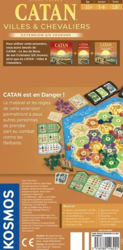 Villes et Chevaliers - 5/6 joueurs (Ext. Catan)