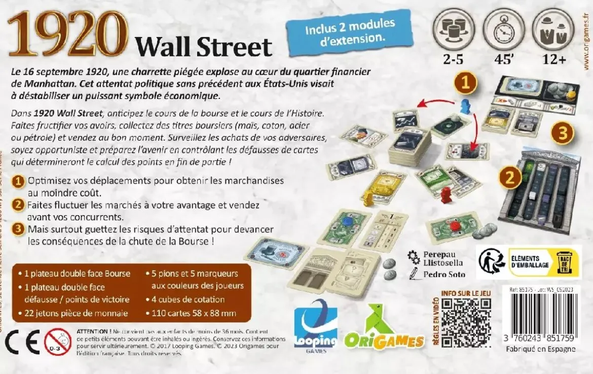 1920 : Wall Street