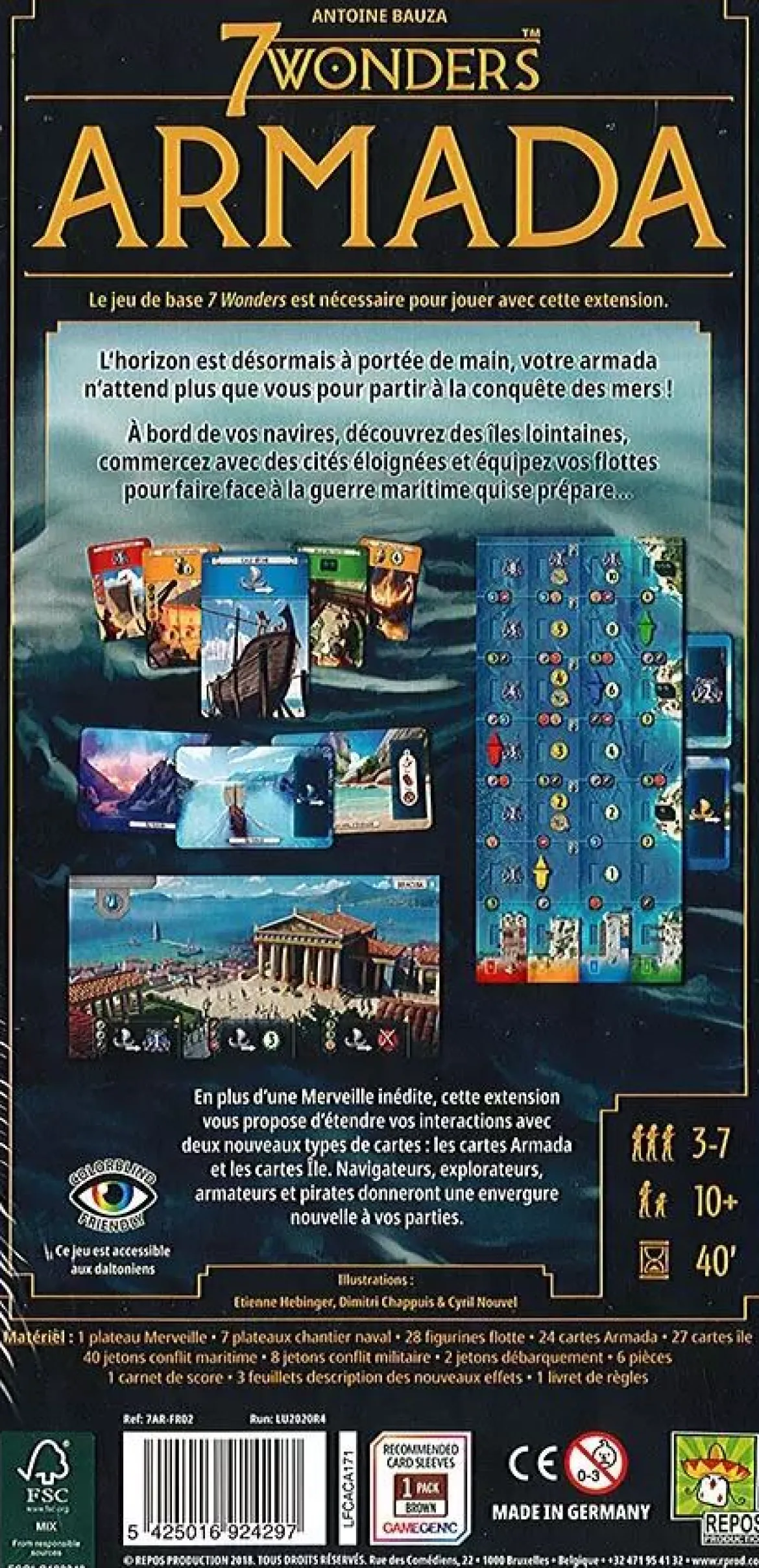 7 Wonders : Armada (Nouvelle Éd. 2020)