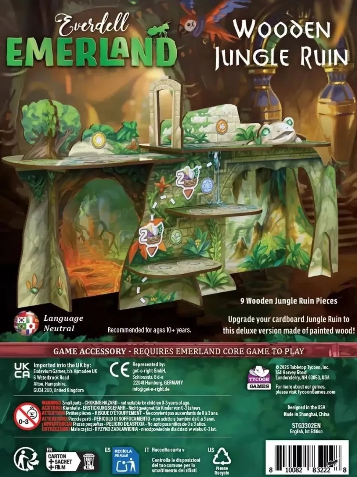 Wooden Jungle Ruins (Ext. Everdell Emerland)