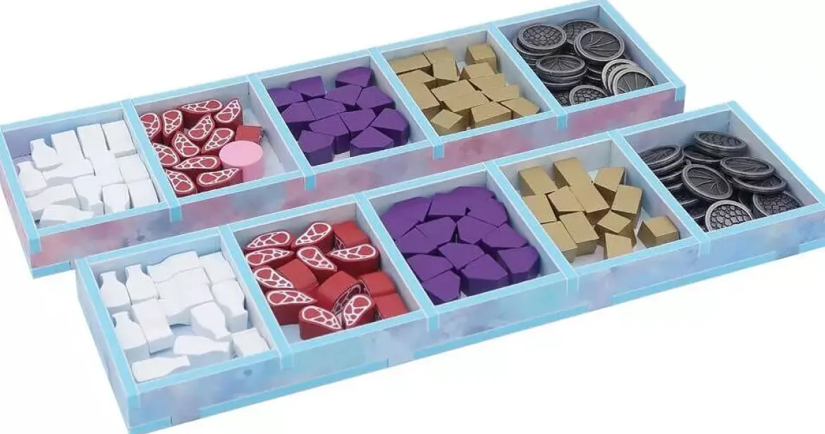 Wyrmspan : Rangements pour Boîte - Colour Insert